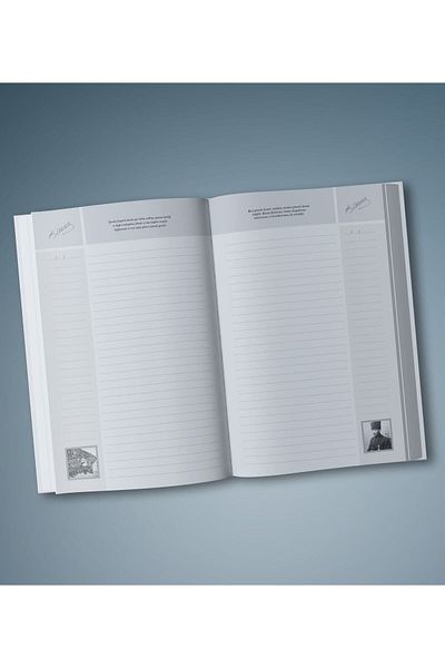 Halk Kitabevi Ataturk Planning Notebook 128 Pages Gazi Pasha 13,5x19,5cm