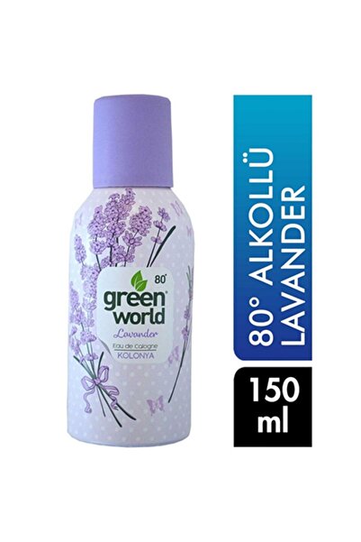 Green World Lavanta Aerosol Sprey Kolonya 150 ml - Lavander