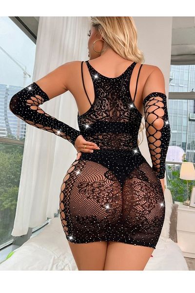 BYCAGRİ Vivaldy 4850 - stone DeTailed Body socks