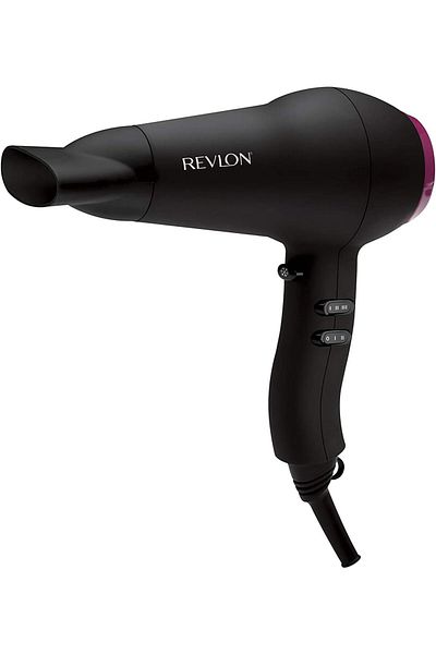 Revlon Fast & Lightweight Hair Dryer, 2000W, IONIC Ceramic, 3 heats and 2 speeds - RVDR5823