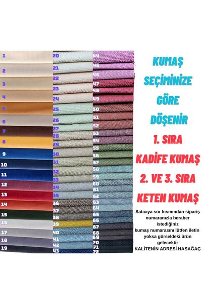 HASAĞAÇ Melo Kollu Yeşil Döşemeli Sandalye