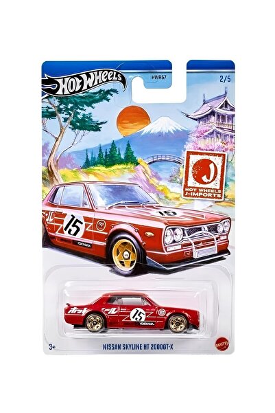 HOT WHEELS Temalı Arabalar Özel Seri Nissan Skyline HT 2000GT-X HRT01