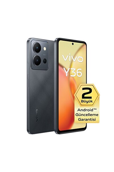 vivo Y36 256 GB 8 GB RAM Meteor Siyahı Cep Telefonu (vivo Türkiye Garantili)