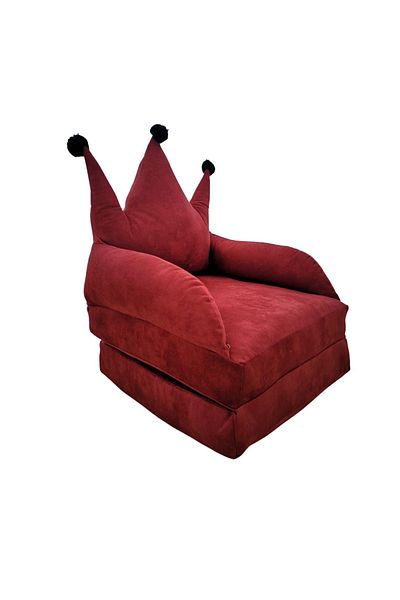 annebebektasarım Portable Crowned Plush Bed - Children's Chair, Leggings Kumashı