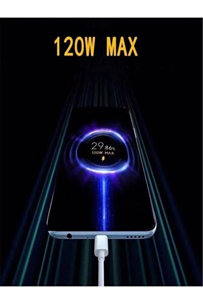 Aykutlar Shoping 120w Süper Hızlı Akıllı Telefon Şarj Aleti - Hızlı Şarj Seti