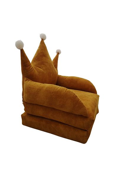 annebebektasarım Portable Crowned Plush Bed - Children's Chair, Leggings Kumashı