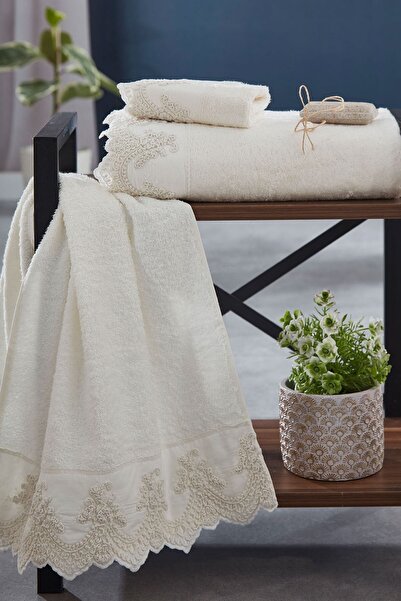 Nazik Home Рушник з вишивкою Tual (30 х 50 см)