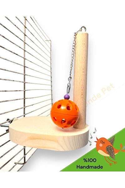 NOTREMONDEPET Dinlenme Platformlu Tek Toplu Kuş Stres Oyuncağı