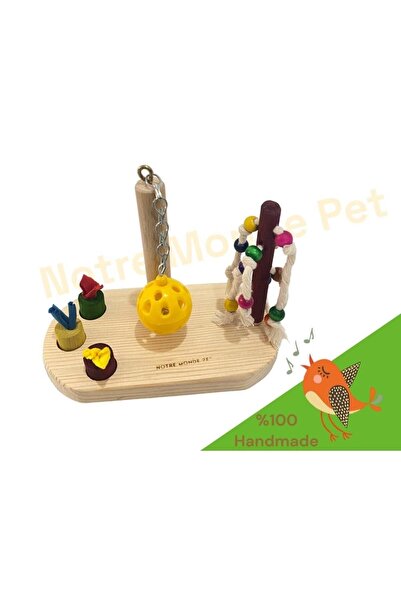 NOTREMONDEPET El Yapımı Kuş Oyuncağı