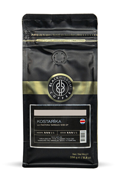 Black Wisdom كوستاريكا - لا باستورا تارازو Shb Ep قهوة أساسية 250 جم