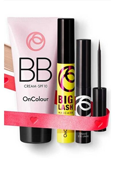 Oriflame 3lü Set Bb Kremi 30 ml On Colour Lash Maskara On Colour Likit Eyelı Ner
