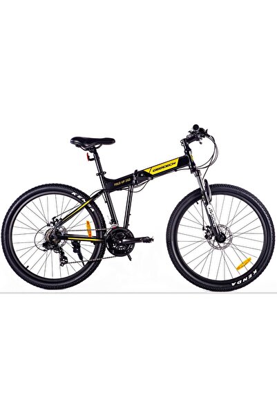 Geotech Fold Up 26d 26 Jant 21 Vites Md Katlanır Dağ Bisikleti - Siyah Sarı 4...