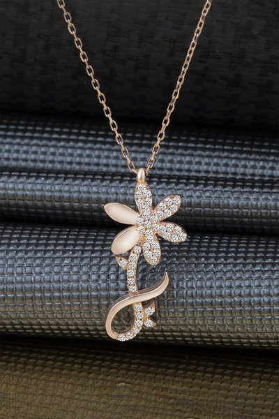 Else Silver Sonsuz Aşkın Çiçeği Gümüş Papatya Kolye