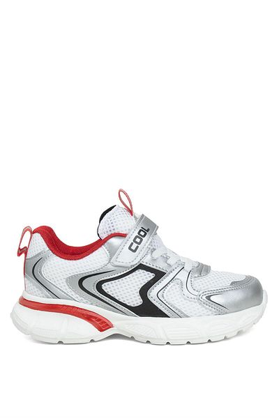 Cool Kids Cool Kane Filet Boy's Walking Shoes - White and Red