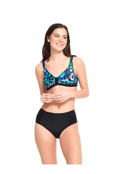 TOO SALTY SWIMWEAR Γυναικείο μπικίνι με μπλε πράσινο σχέδιο 23s116st