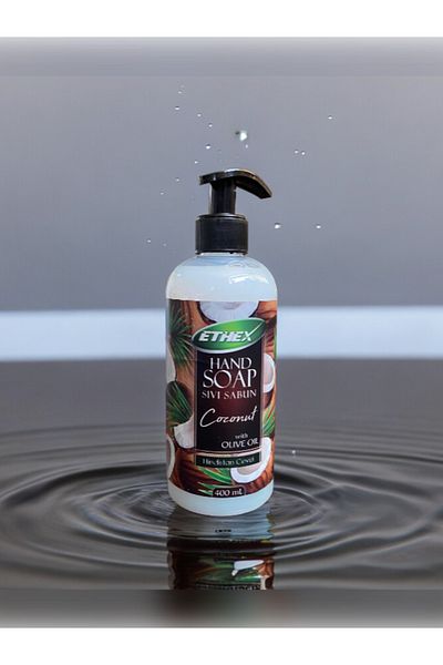 Ethex 400ml Liquid Soap - Coconut Scented (New Formula)