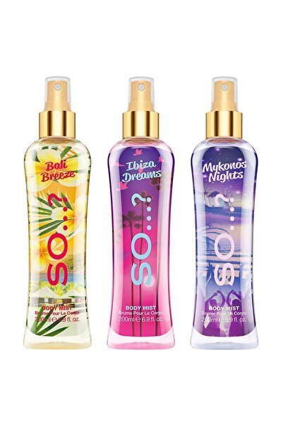 So Fragrance So...? Yaz Esintisi Bali Breeze, Ibiza Dreams, Mykonos Nights Vü...