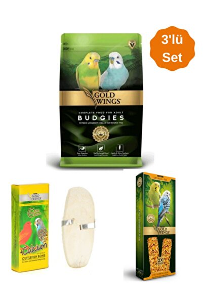 Gold Wings Premium Gold Wings Avantajlı 3'lü Set (muhabbet Yemi+meyveli Muhab...
