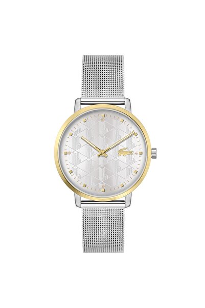 Lacoste Lac2001286 35 Mm Metalik Gri Hasır Kordon Kadın Kol Saati