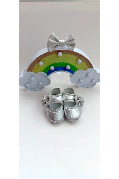 Modomood BilgeTrend Baby Booties and Bandana Set - Scallop Patterned Shoes B888