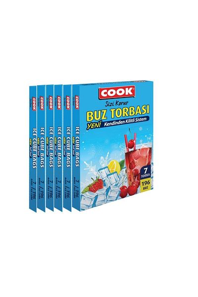 COOK Ziplock Ice Bag 6-Piece Opportunity Pack