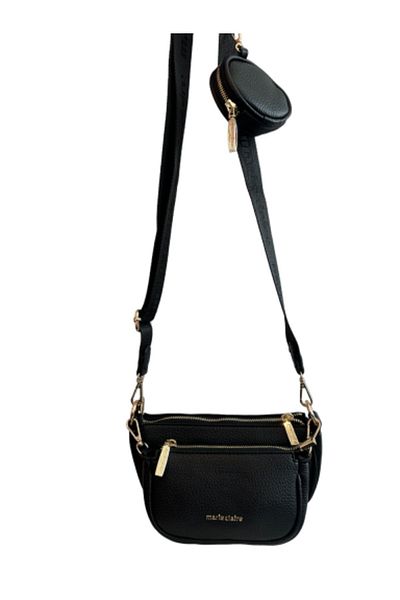Marie Claire Black Women's Shoulder Bag Jersey