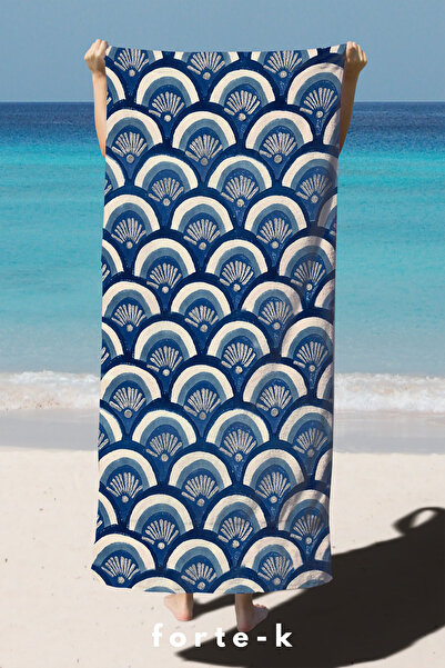 ECEMRE Πετσέτα παραλίας 75x150 εκ. με ψηφιακή εκτύπωση