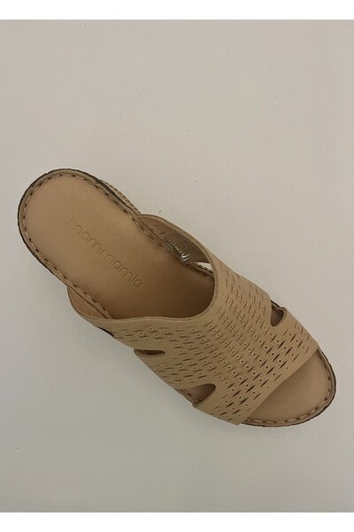 Mammamia Women's Leather Slippers