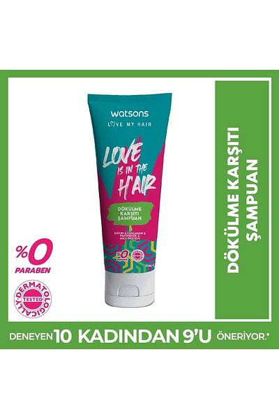 Watsons Love Is In The H'air - 250 Ml Anti-Hair Shampoo Key Product74