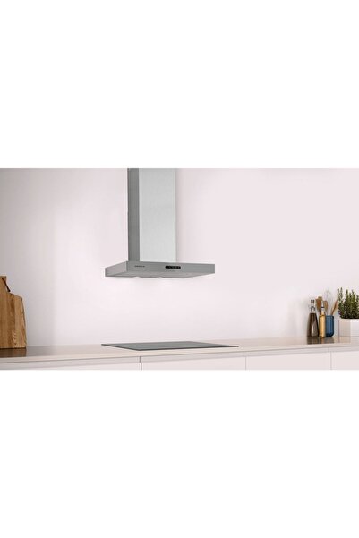 Profilo Dvb6k770 Dark Silver Cam Dekor Duvar Tipi Davlumbaz