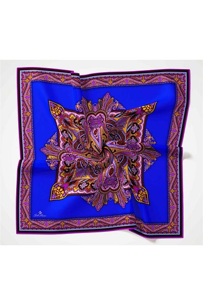 Silk Home Μαλακό βαμβακερό κασκόλ με σχέδιο Rubai
