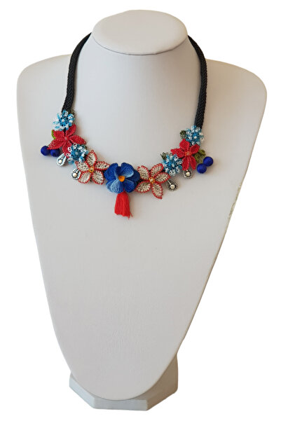 AYVALIK DENİZ YILDIZI OTANTİK TAKI El Yapımı Otantik Etnik Bohem Iğne Oyası Ç...