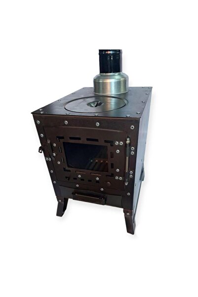 Essen Ticaret Ocaklı Kamp Sobası Ayakları Katlanabilir 33x47cm Yükseklik: 45cm (Karavan, Çadır için)