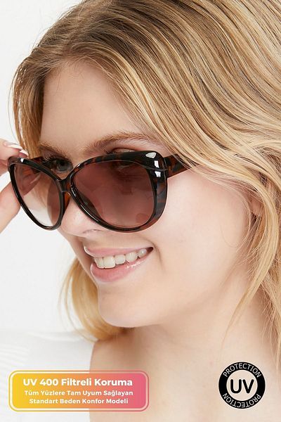 JAWEN New Season UV Filtered Sunglasses Unbreakable Lightweight Comfort Model Stylish Sunglasses Leopard