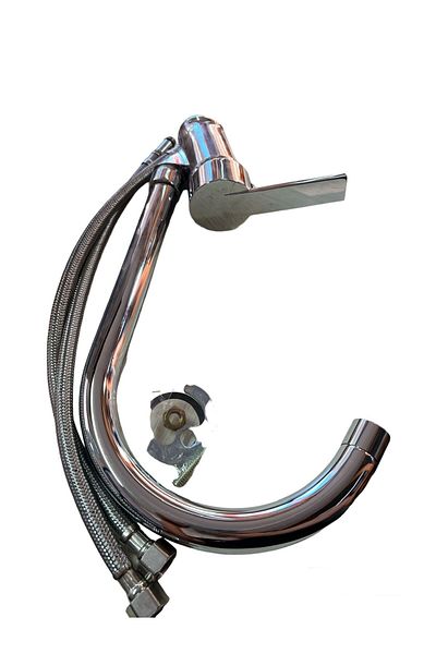 Solid Sink Kitchen Faucet