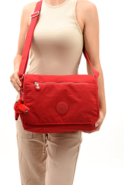 YOGII Gordes Model Women - Waterproof Crinkle Fabric, Adjustable Crossbody VIP School and Shoulder Bag