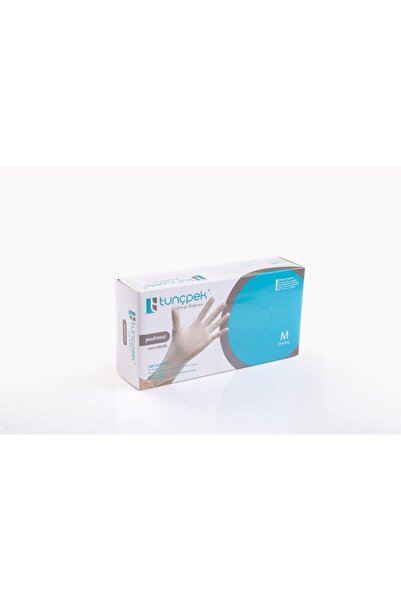 Tunçpek Powder-Free Vinyl Gloves 100 Pieces - M