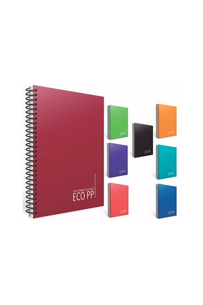 Gıpta Ultimate Notebook - A6 60 YP Lined Spiral Notebook, PP Cover