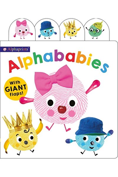 Priddy Books Alphaprints: Alphababies: مع اللوحات العملاقة