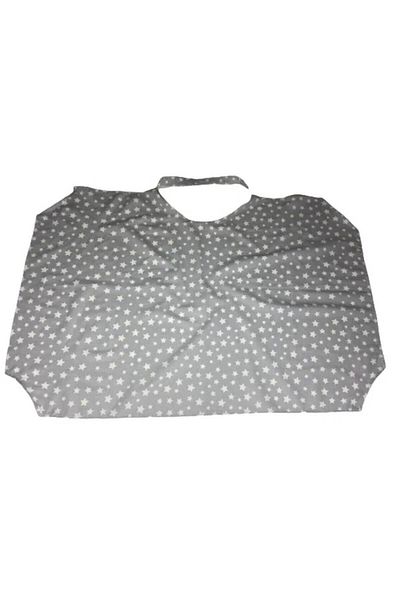 RevuBaby Gray Star Pattern Adjustable Nursing Cover - 80X100