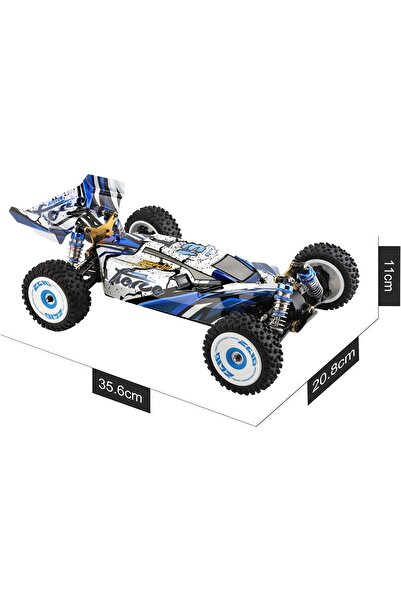 toystower RC Araba Off-Road Araba Yüksek Hızlı RC Paletli 1/12 Hz Yarış Arabası 75km/h 4WD RTR Metal