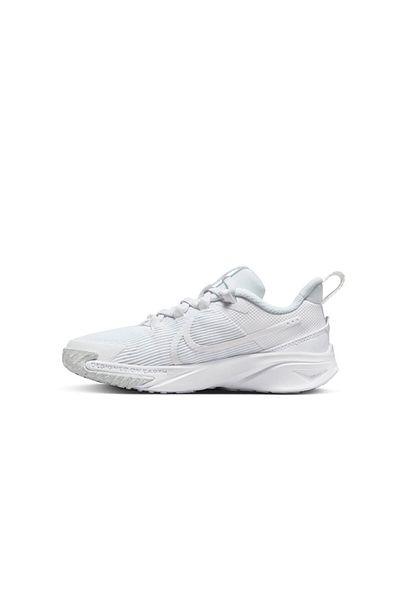 Nike White Star Runner 4 NN (PS) - DX7614-100 Children's Casual Shoes