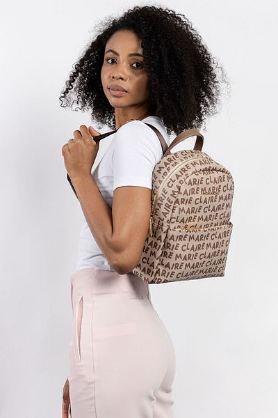 Marie Claire Beige Women's Backpack Zuma Mc231102655