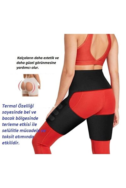 Ankaflex Wmoloxs Waist Leg Sweating Sports Corset Abdominal Belly Burning Toning Corset Hip Corset