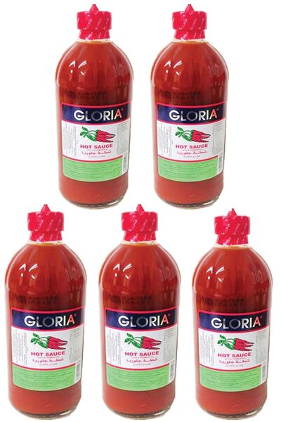 Gloria Acı Sos 474ml X5 Adet