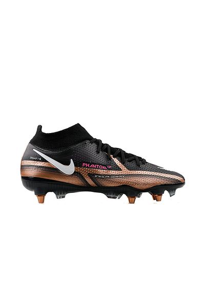 Nike Black Men's Grass Floor Football Shoes - Phantom GT2 Elite DF SG Pro, Wet/Soft DR5957-810