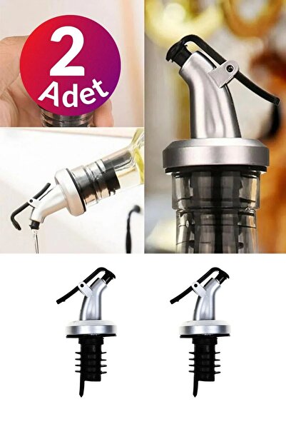 UCR HOME Akıtmaz Kapaklı Şişe Ucu Servis Aparatı Damlalık Yağdanlık Tıpa Tapa...