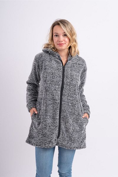 Sweets Collection Long Tunic Welsoft Plush Jacket