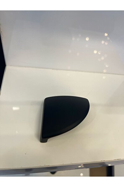 Emaks Shell Flat Metal Handle 64mm Matte Black Cabinet Door Tv Unit Kitchen Modern Drawer Furniture Handle Bedside Table