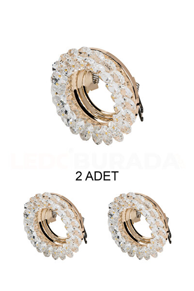 Cata CT-6596 Papatya Cam Spot Kasası - 2’li Paket